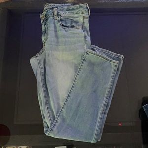 American Eagle super stretch jeggings- regular